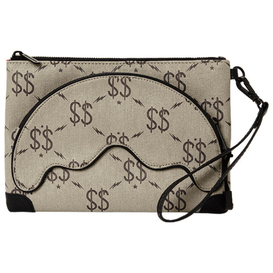 Sprayground Double Money Cross-Over Clutch